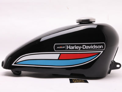 1975 FL FLH Harley Davidson Tank Decal Pastel Color Sprint AMF Electra Glide